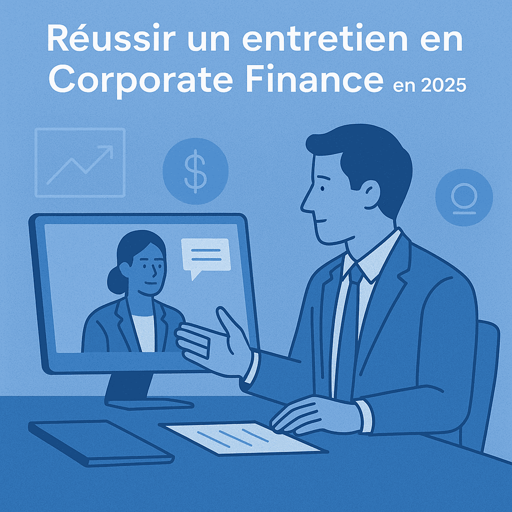Réussir un entretien en Corporate Finance en 2025 : la maîtrise technique qui rassure + l’histoire qui convainc